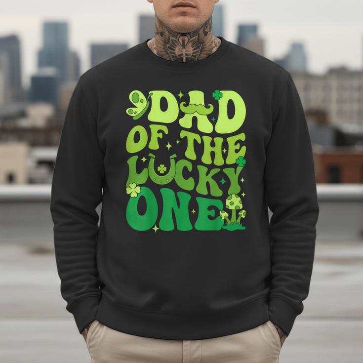 Dad Of The Lucky One Saint Patrick's Day Children Birthday Men Sweatshirt