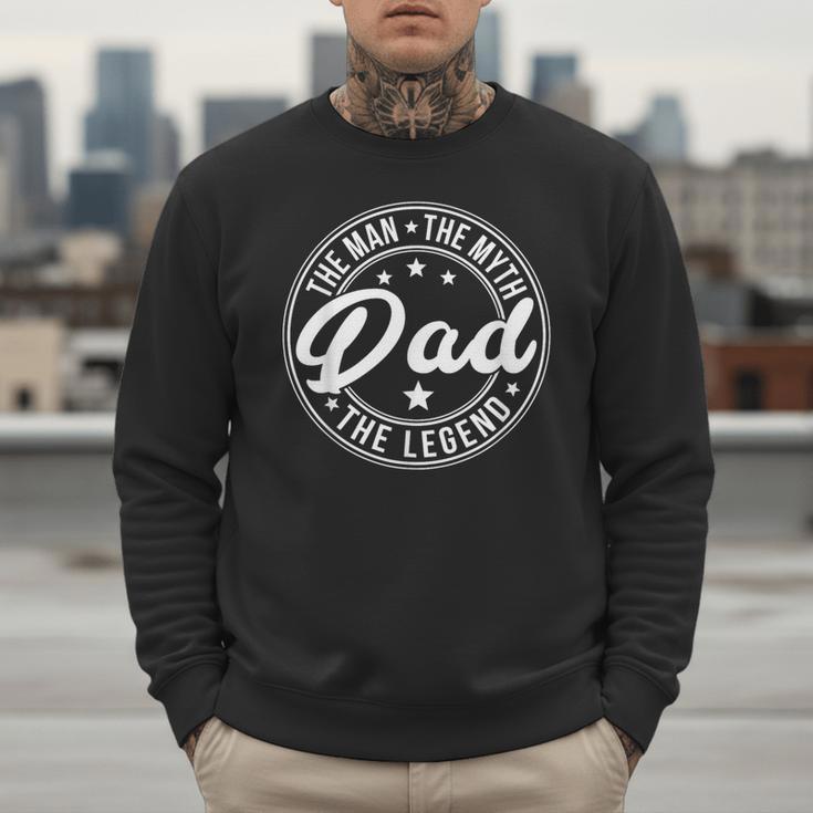 DAD The Man The Myth The Legend Father's Day Men Sweatshirt