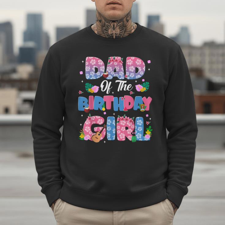Dad And Mom Of The Birthday Girl Party Decor Family Matching Men Sweatshirt