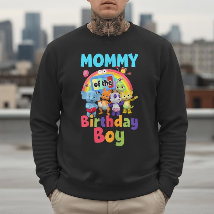 Dad And Mom Mommy Of The Birthday Boy Family Party Decor Men Sweatshirt