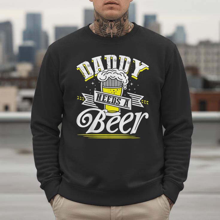Dad Needs A Beer Button Up Shirts Beer Drinking Lover Men Sweatshirt Dad Needs A Beer Button Up Shirts Beer Drinking Lover Men Sweatshirt