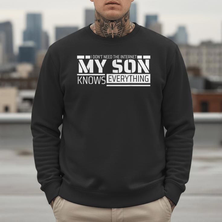 Dad Shirt From Son Men Fathers Day Dad Men Sweatshirt