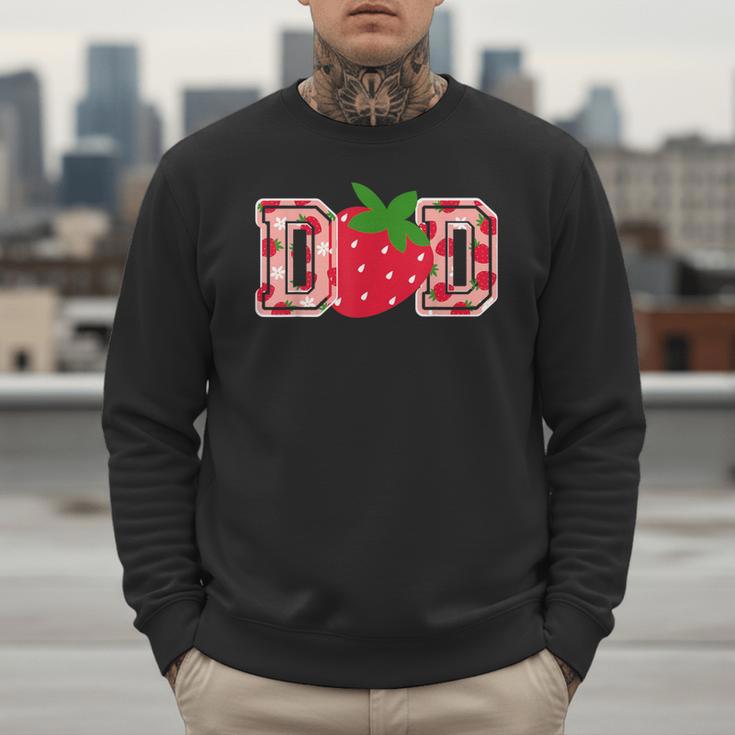 Dad Strawberry Birthday Men Sweatshirt Dad Strawberry Birthday Men Sweatshirt