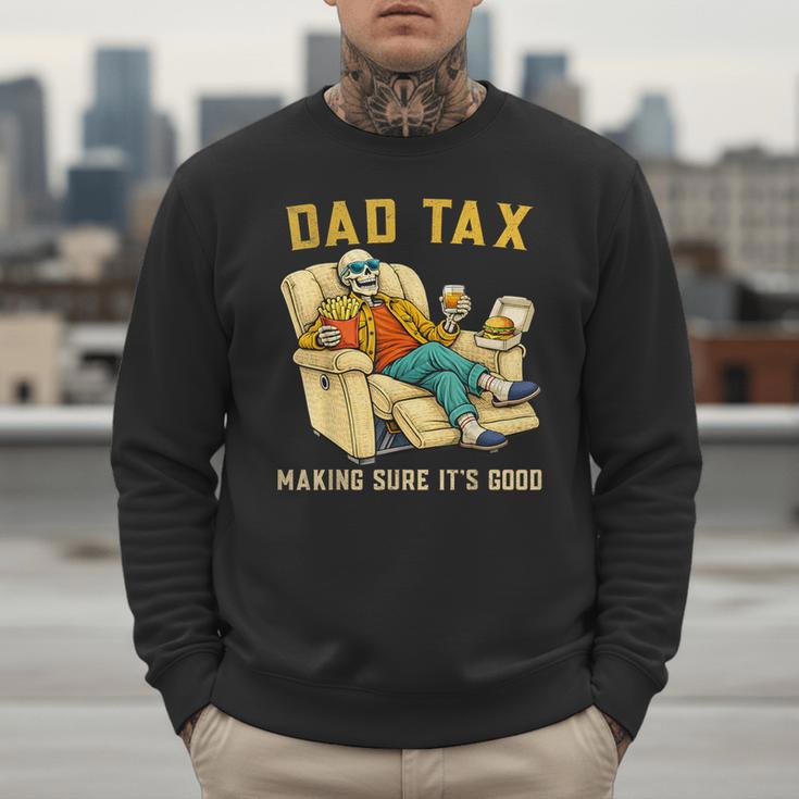 Dad Tax Graphic Tee Fathers Day Men Sweatshirt