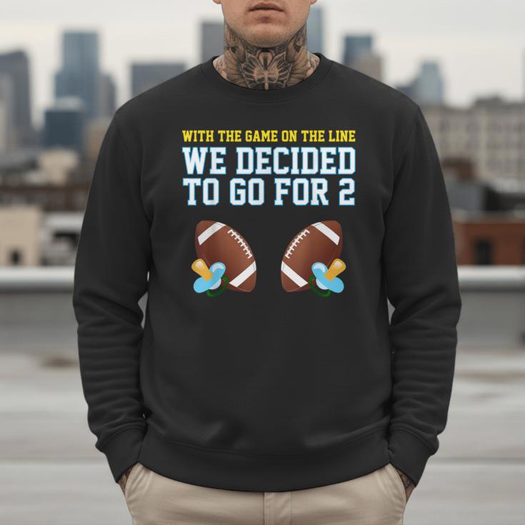 Dad Of Twins TShirt Men Sweatshirt
