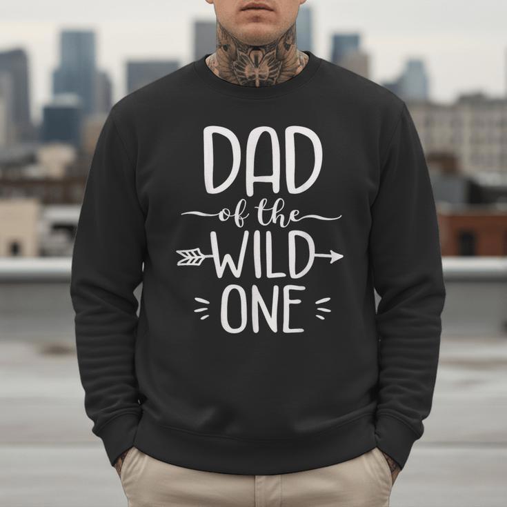 Dad Of The Wild One Shirt 1st Birthday Safari Men Sweatshirt