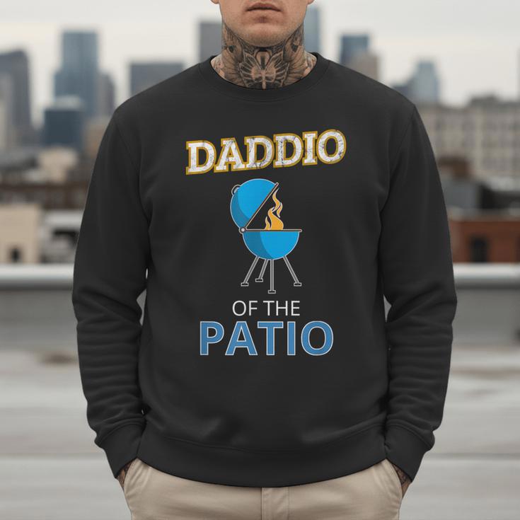 Daddio Of The Patio Fathers Day BBQ Grill Dad Men Sweatshirt