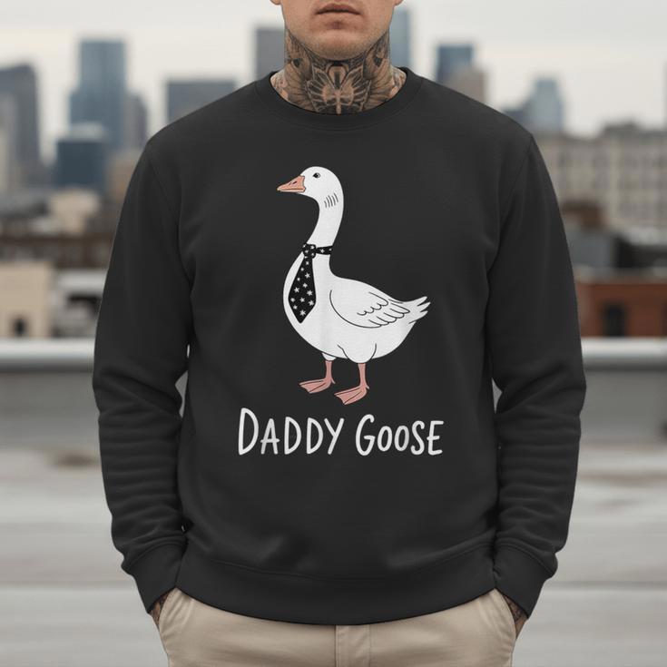 Daddy Goose Fun Father's Day Tee For Dad Men Sweatshirt Daddy Goose Fun Father's Day Tee For Dad Men Sweatshirt