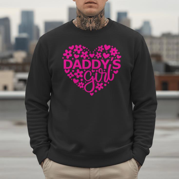 Daddy's Girl Father's Day Idea For a New Dad Men Sweatshirt