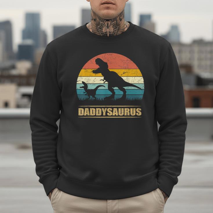 Daddysaurus DadRex Dinosaur Men Men Sweatshirt