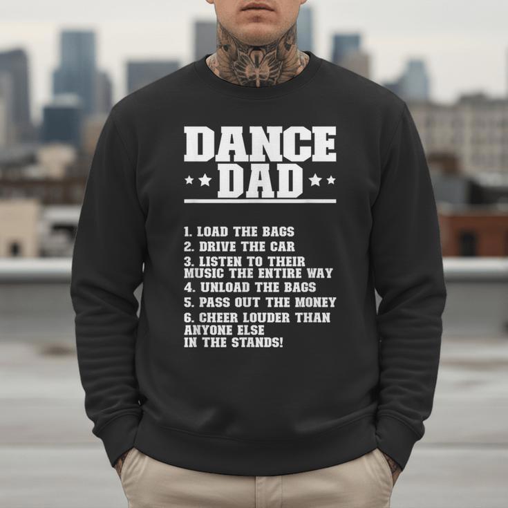 Dancer Dad Dancing Father Of A Dancer Dad Men Sweatshirt