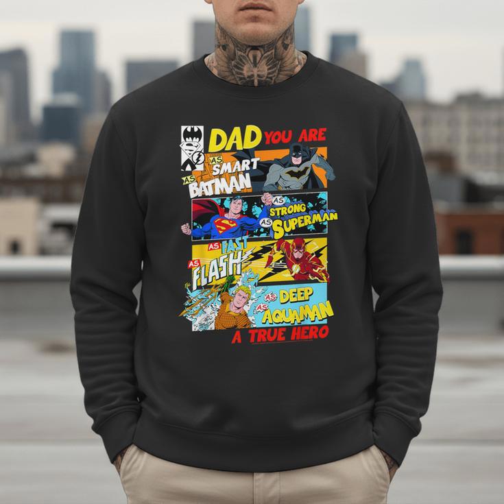 DC Comics Father's Day Justice League Dad Attributes Men Sweatshirt