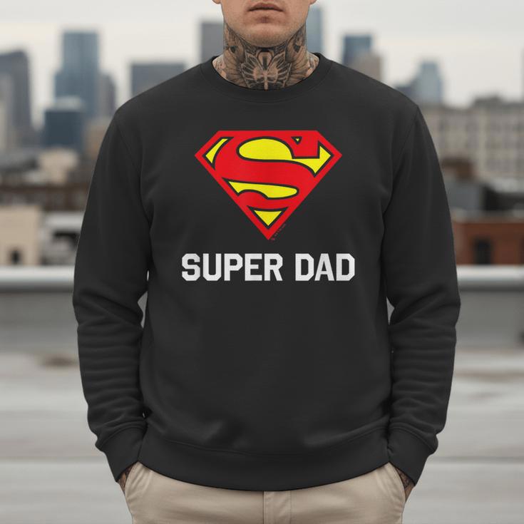 DC Comics Superman Father's Day Super Dad Logo Men Sweatshirt