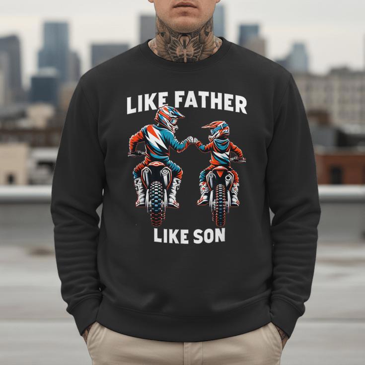 Dirt Bike Family Father Son Motocross Off-Road MX Dad Boys Men Sweatshirt Dirt Bike Family Father Son Motocross Off-Road MX Dad Boys Men Sweatshirt