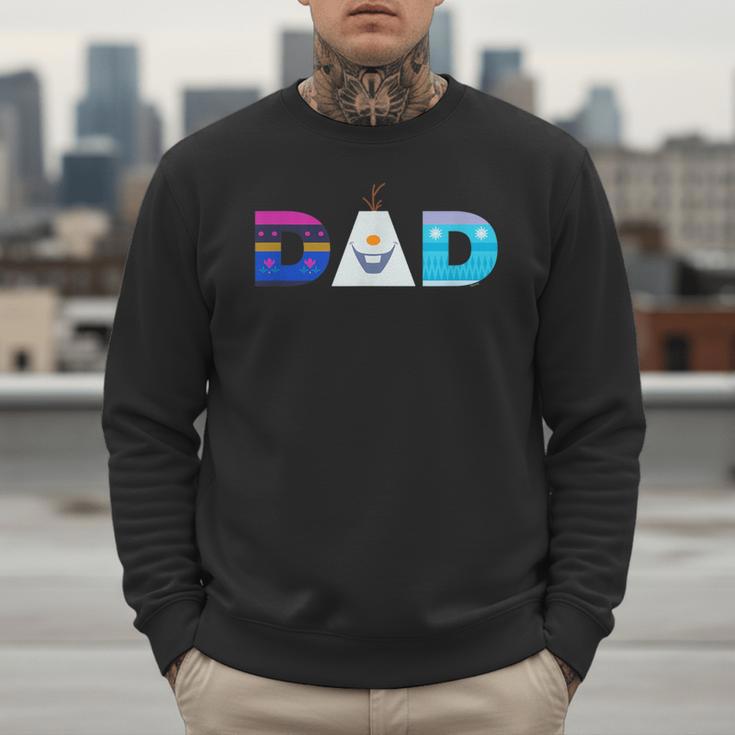 Disney Frozen Elsa Anna Olaf Dad Father's Day Birthday Men Sweatshirt
