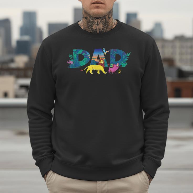 Disney The Lion King Simba & Pals Dad Father's Day Birthday Men Sweatshirt