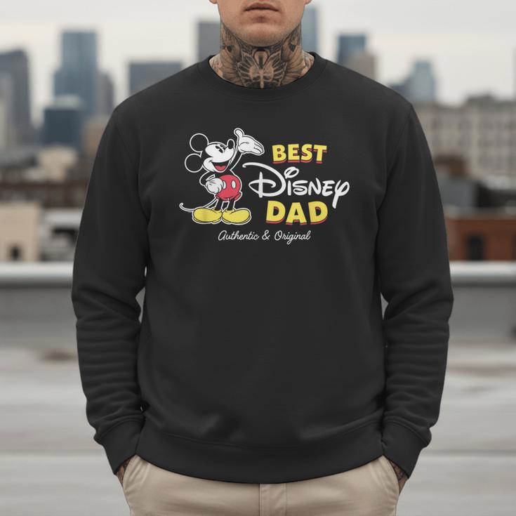 Disney Mickey Mouse Best Disney Dad Birthday Father’s Day Men Sweatshirt