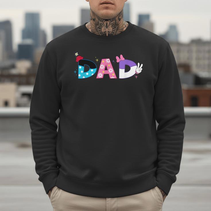 Disney Minnie Mouse And Daisy Duck Dad Father's Day Birthday Men Sweatshirt Disney Minnie Mouse And Daisy Duck Dad Father's Day Birthday Men Sweatshirt