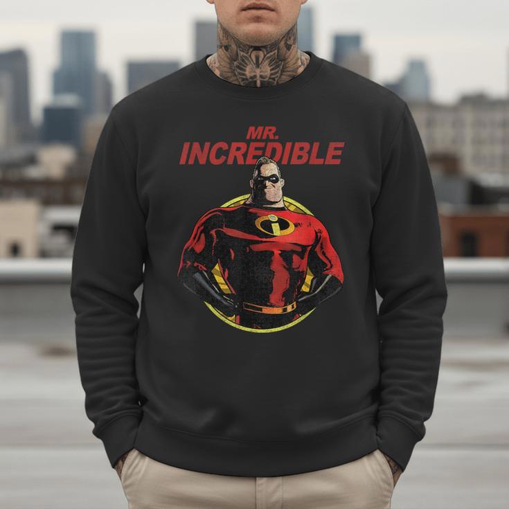 Disney Pixar The Incredibles 2 Mr Incredible Vintage Dad Men Sweatshirt