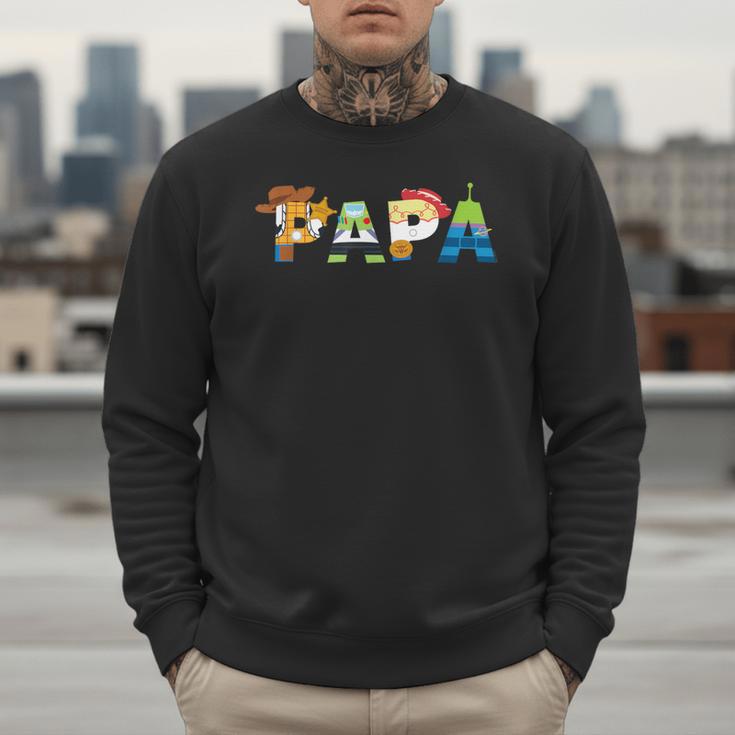Disney And Pixar’s Toy Story Papa Father’s Day Dad Birthday Men Sweatshirt