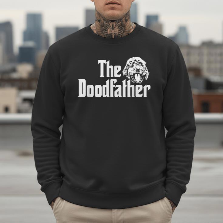 The Doodlefather Golden Doodle Dad Dog Goldendoodle Men Sweatshirt