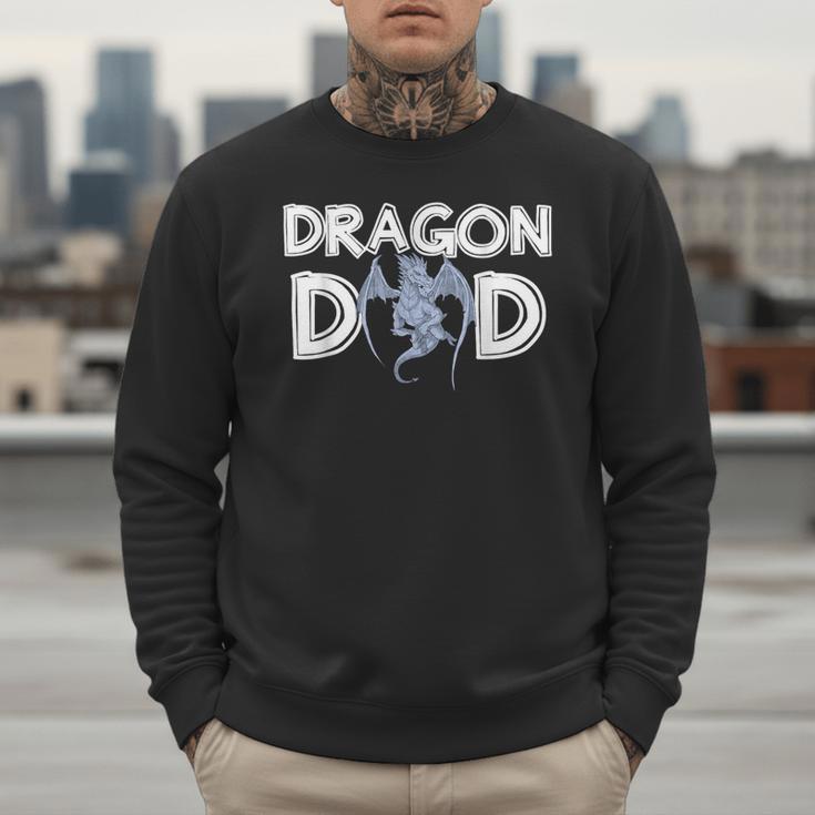 Dragon Dad Daddy Father's Day Dragon Men Sweatshirt Dragon Dad Daddy Father's Day Dragon Men Sweatshirt