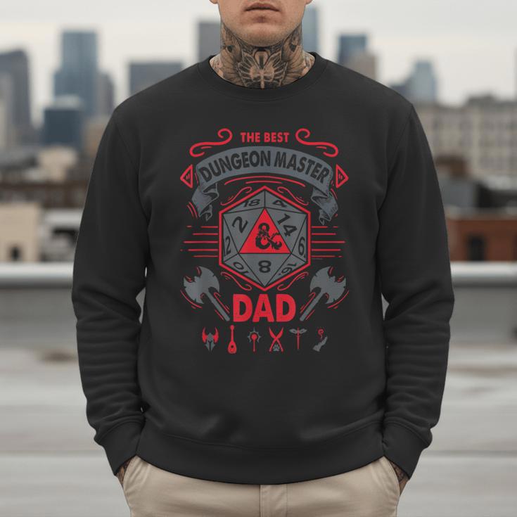 Dungeons & Dragons The Best Dungeon Master Dad Die Logo Men Sweatshirt