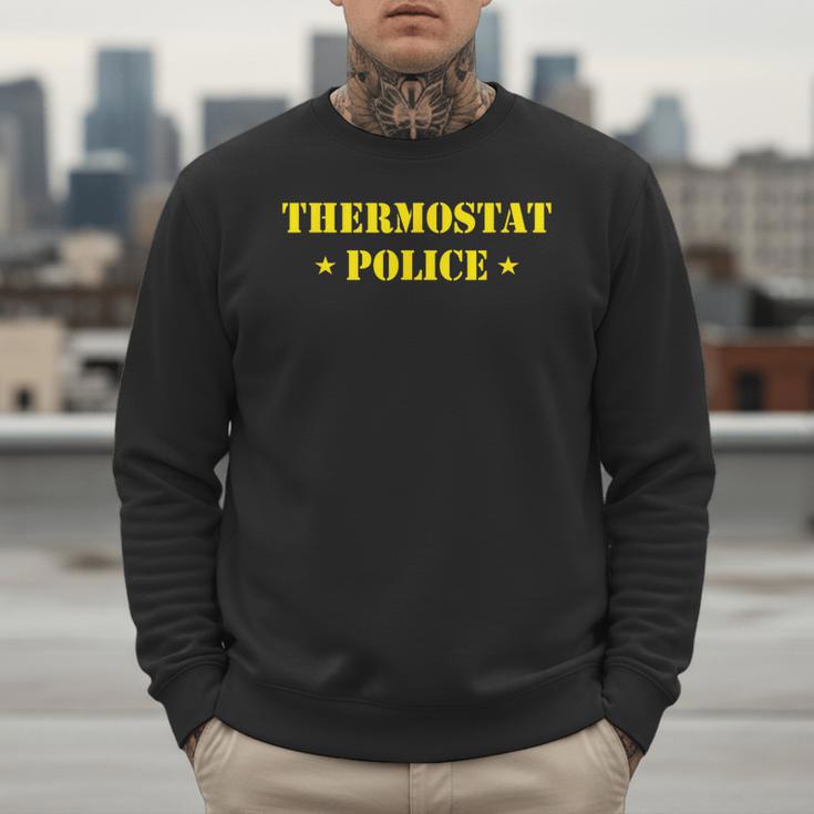 Father For Men Thermostat Police Dad Men Sweatshirt