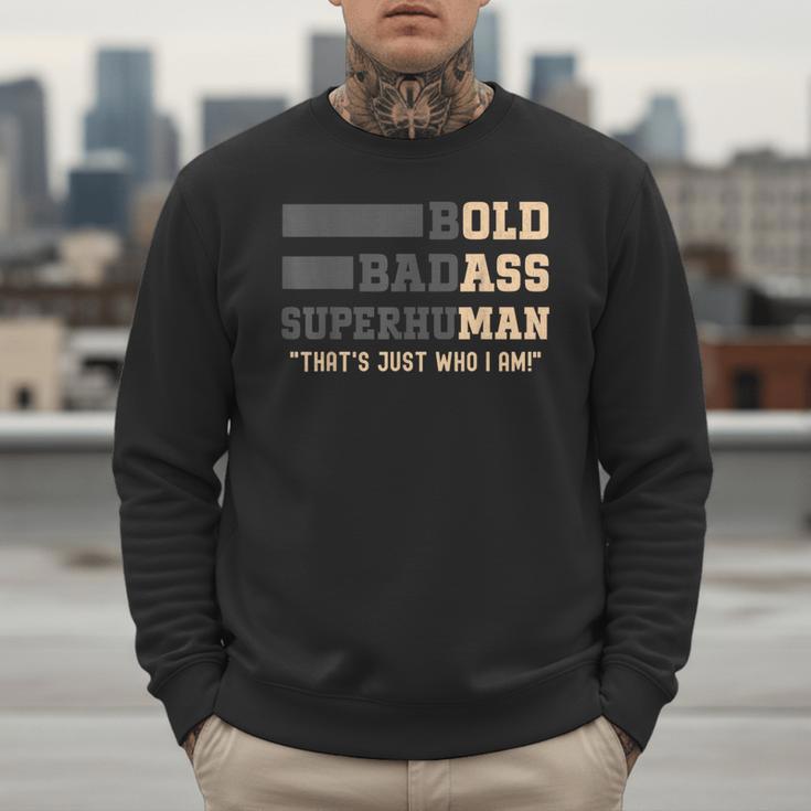 Fathers Day Old Man Retirement Tee Gag For Dad Men Sweatshirt
