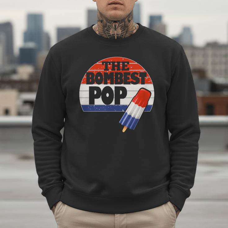 Fathers Day Shirt Cool Dad Bombest Pop Retro 80s Dad Men Sweatshirt Fathers Day Shirt Cool Dad Bombest Pop Retro 80s Dad Men Sweatshirt