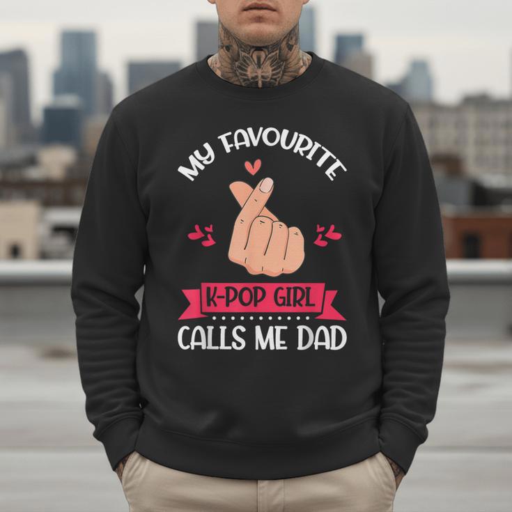 My Favorite K-Pop Girl Calls Me Dad K-Pop Girl Men Sweatshirt