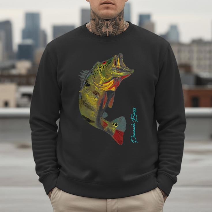 Fishing Shirts PEACOCK BASS Fishing Art Shirt For Dad Men Sweatshirt Fishing Shirts PEACOCK BASS Fishing Art Shirt For Dad Men Sweatshirt