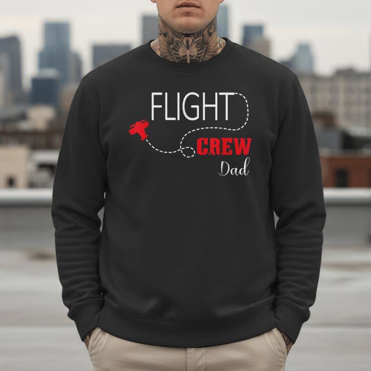 Flight Crew Airplane Birthday Dad Airplane Matching Family Men Sweatshirt Flight Crew Airplane Birthday Dad Airplane Matching Family Men Sweatshirt