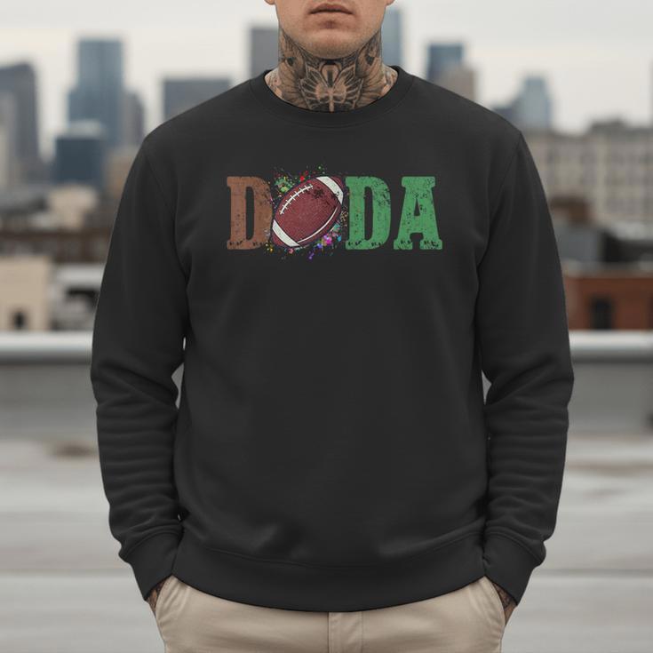 Football Dada 1st Birthday Men Sweatshirt