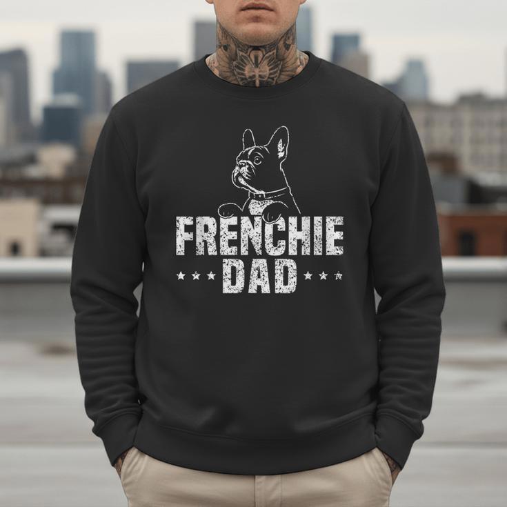 Frenchie Dad Lover Owner French Bulldog Father Daddy Papa Men Women Girls Kids Men Sweatshirt