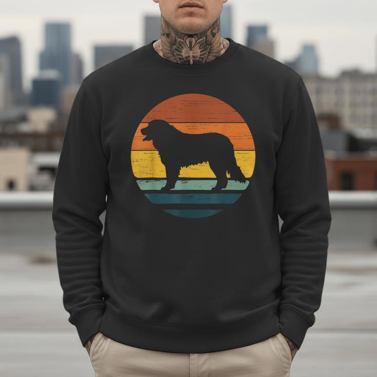 Golden Mountain Vintage Retro Mum Dad Dog Men Women Kids Men Sweatshirt