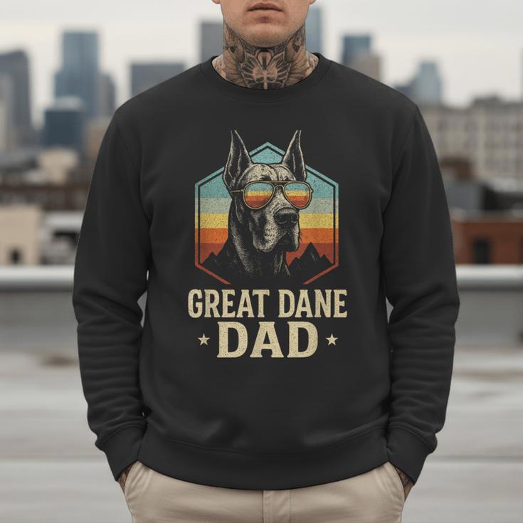 Great Dane Dad Vintage Men Sweatshirt