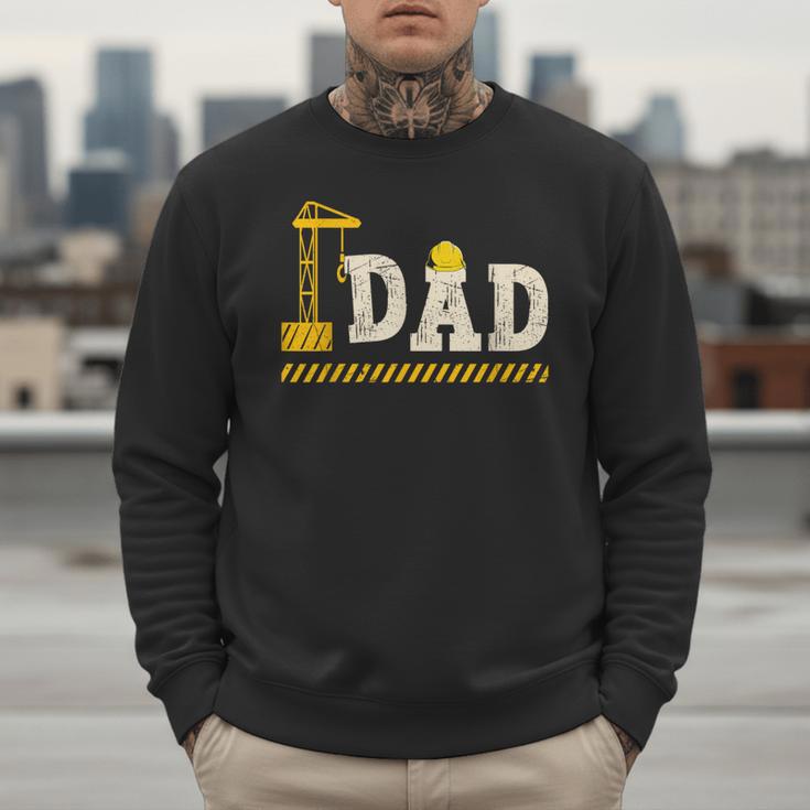 Happy Father's Day Construction For Son DAD Father's Day Men Sweatshirt