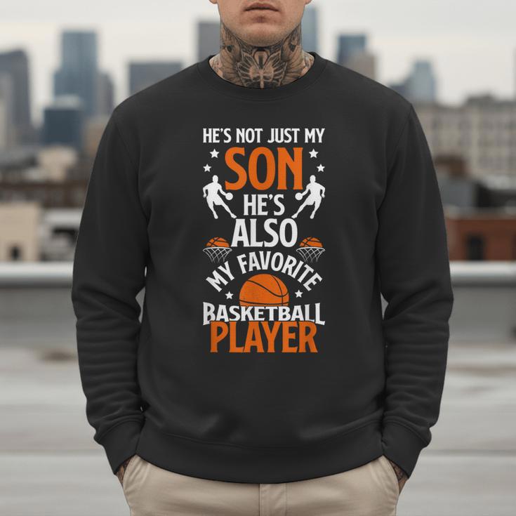 He's Also My Favorite Basketball Player Dad Basketball Dad Men Sweatshirt He's Also My Favorite Basketball Player Dad Basketball Dad Men Sweatshirt