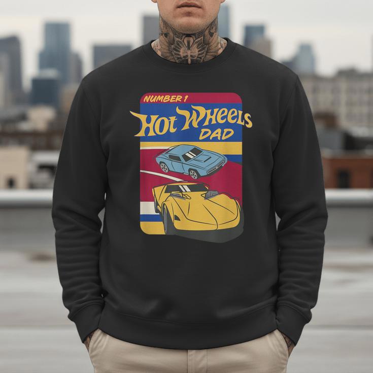 Hot Wheels Father's Day Number 1 Dad Men Sweatshirt