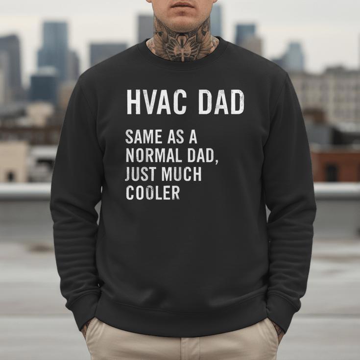 HVAC Dad Definition HVAC Technician Men Sweatshirt