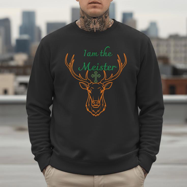 IAM The Meister Jaegermeister Dad Mom Deer Men Sweatshirt IAM The Meister Jaegermeister Dad Mom Deer Men Sweatshirt