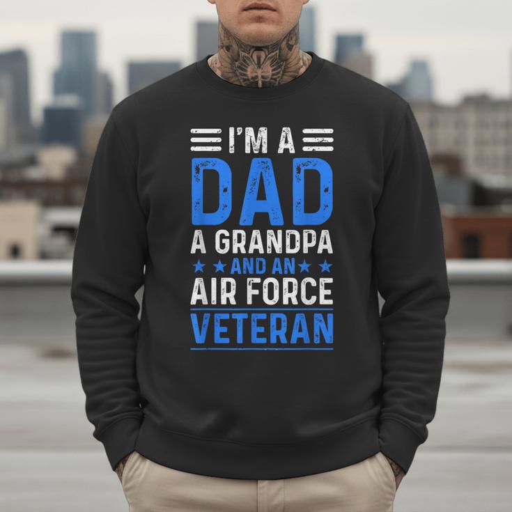 I’m A Dad Grandpa Air Force Veteran Distressed Men Sweatshirt I’m A Dad Grandpa Air Force Veteran Distressed Men Sweatshirt