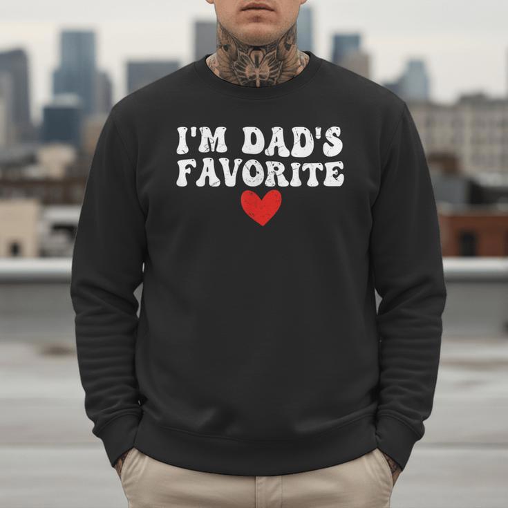 I'm Dad's Favorite Sarcastic Father's Day Men Sweatshirt