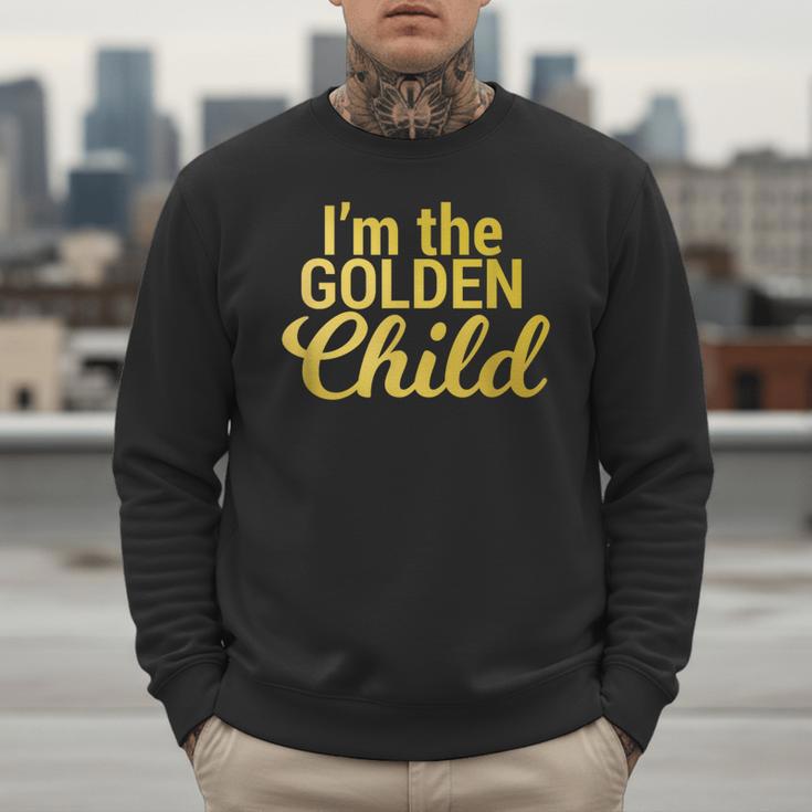 I'm The Golden Child For MomDad's Favorite Child T-Shirt Men Sweatshirt