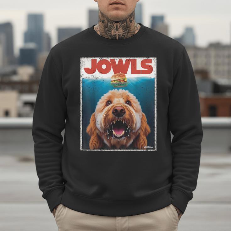 Labradoodle Jowls Tee Fawn Lab Doodle Mom Top Dad Men Sweatshirt