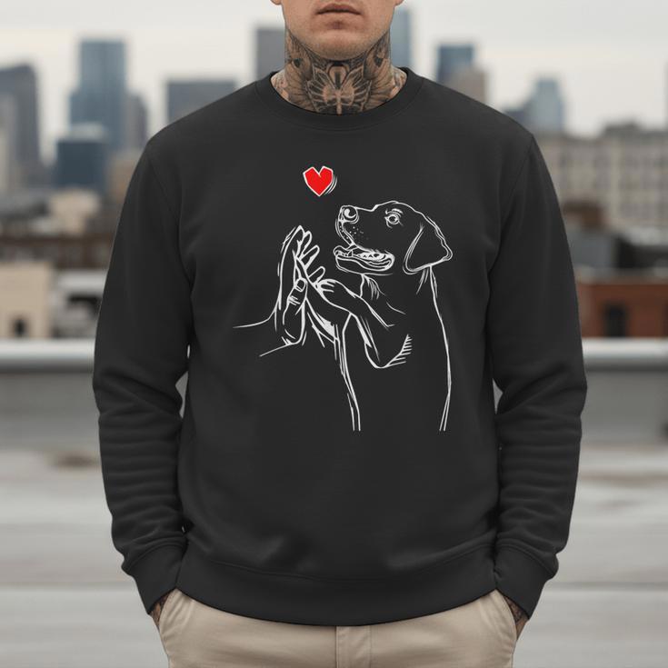 Labrador Retriever Golden Lab Dad Mom Men Sweatshirt