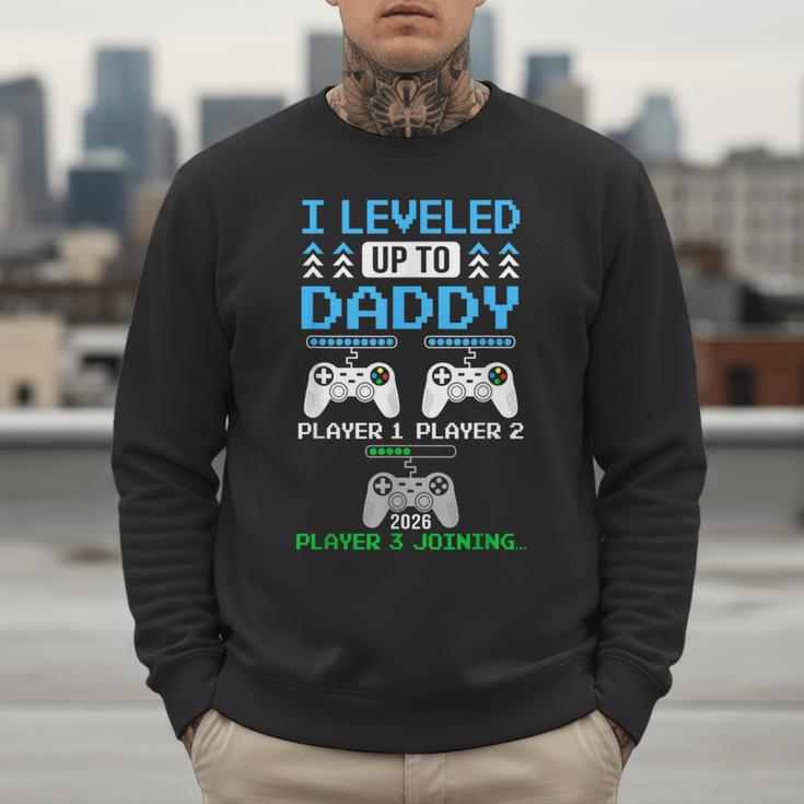 Leveled Up To Daddy Again Gamer Dad Est 2026 Men Sweatshirt Leveled Up To Daddy Again Gamer Dad Est 2026 Men Sweatshirt