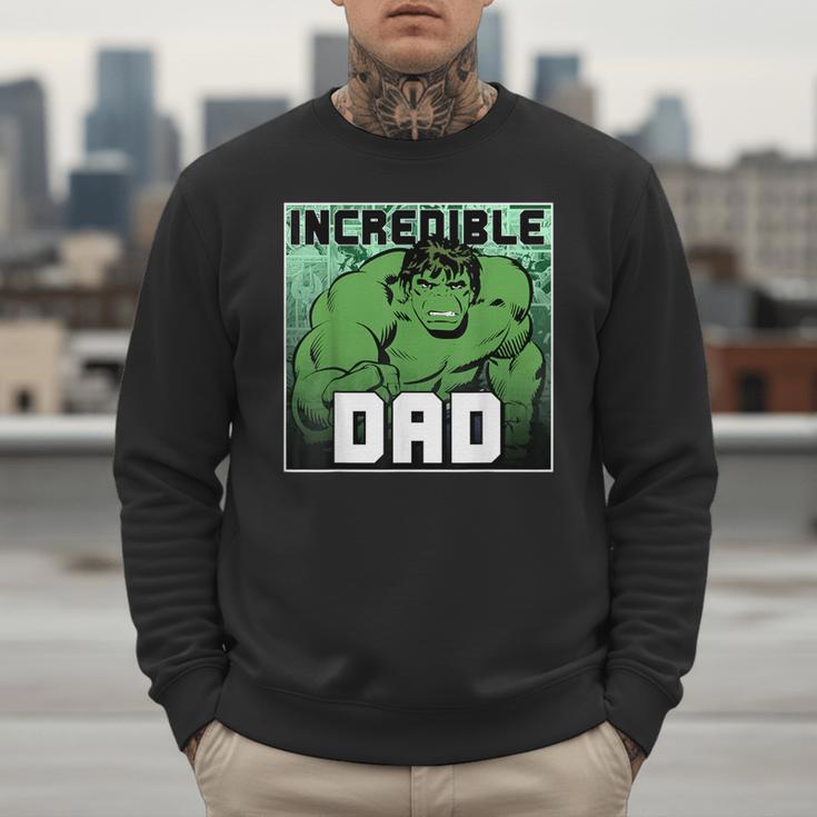 Marvel Comics Avengers Father's Day Hulk Incredible Dad Men Sweatshirt