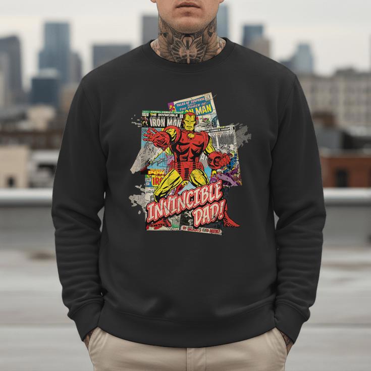 Marvel Iron Man Invincible Dad Father's Day Comic Retro Men Sweatshirt
